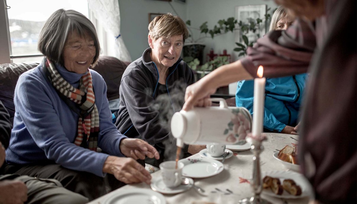Experience a first hand interaction with the Greenlandic people!